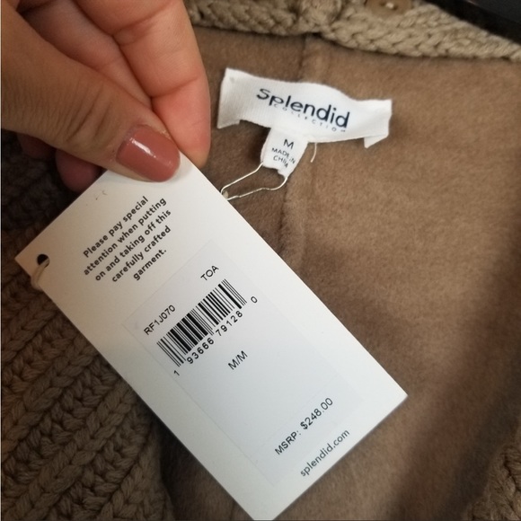 Splendid Shawl Collar Annika Coat - Picture 4 of 5